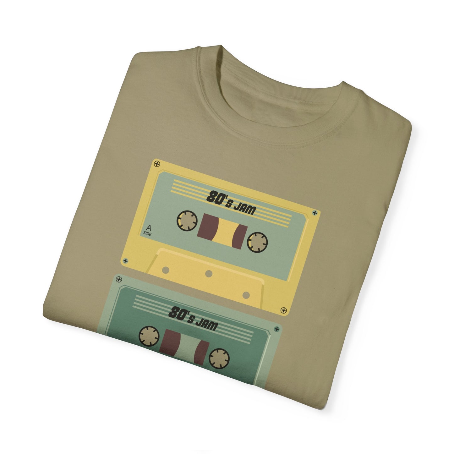 Men's Retro Cassette Garment-Dyed T-shirt