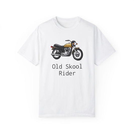 Graphic Motorcycle T-Shirt - Men's Comfort Colors Unisex Garment-Dyed Tee