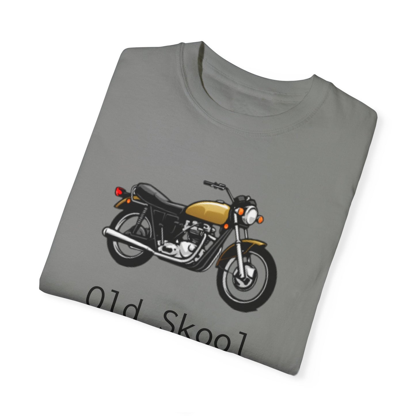 Graphic Motorcycle T-Shirt - Men's Comfort Colors Unisex Garment-Dyed Tee