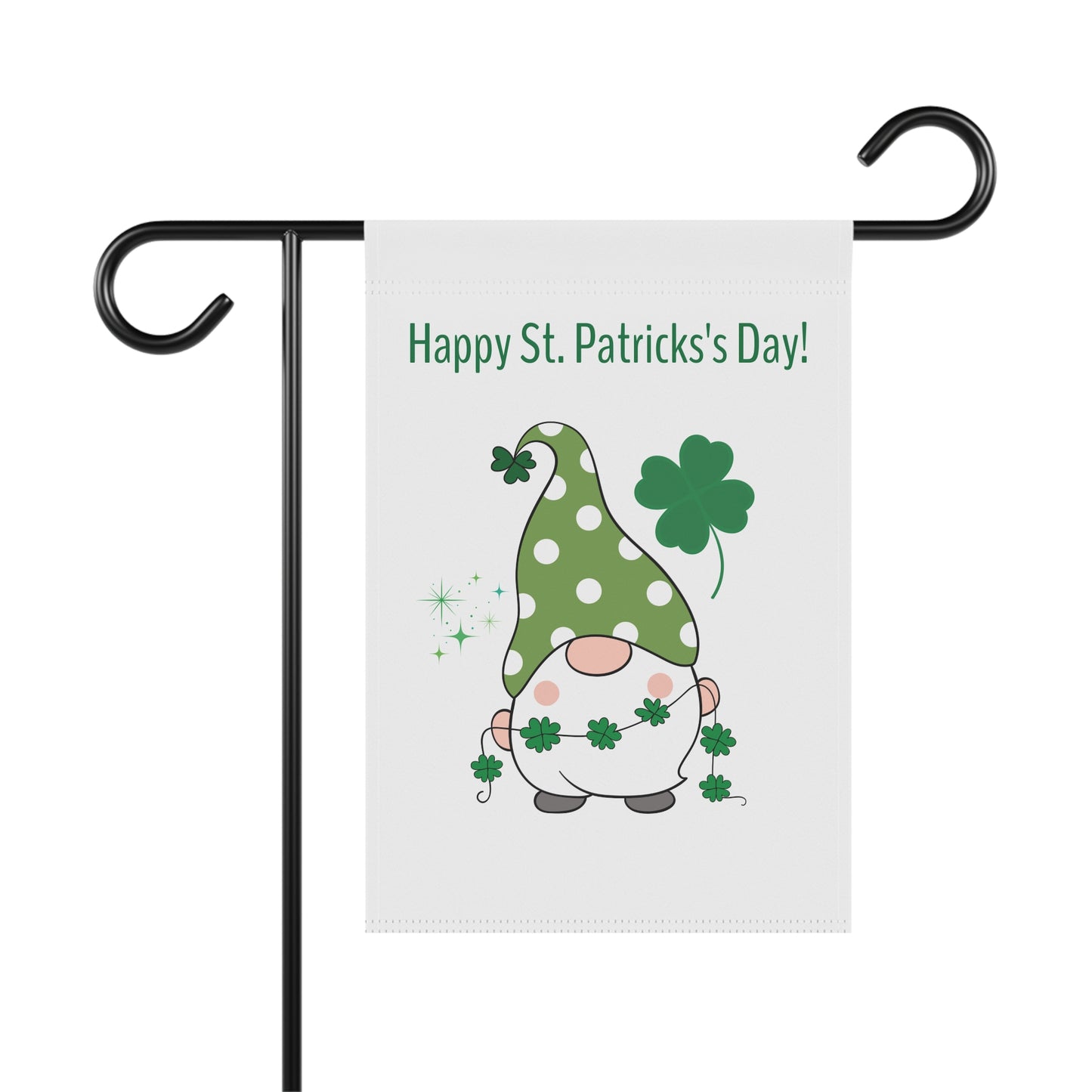 Garden & House Banner Happy St. Patrick's Day Knome!