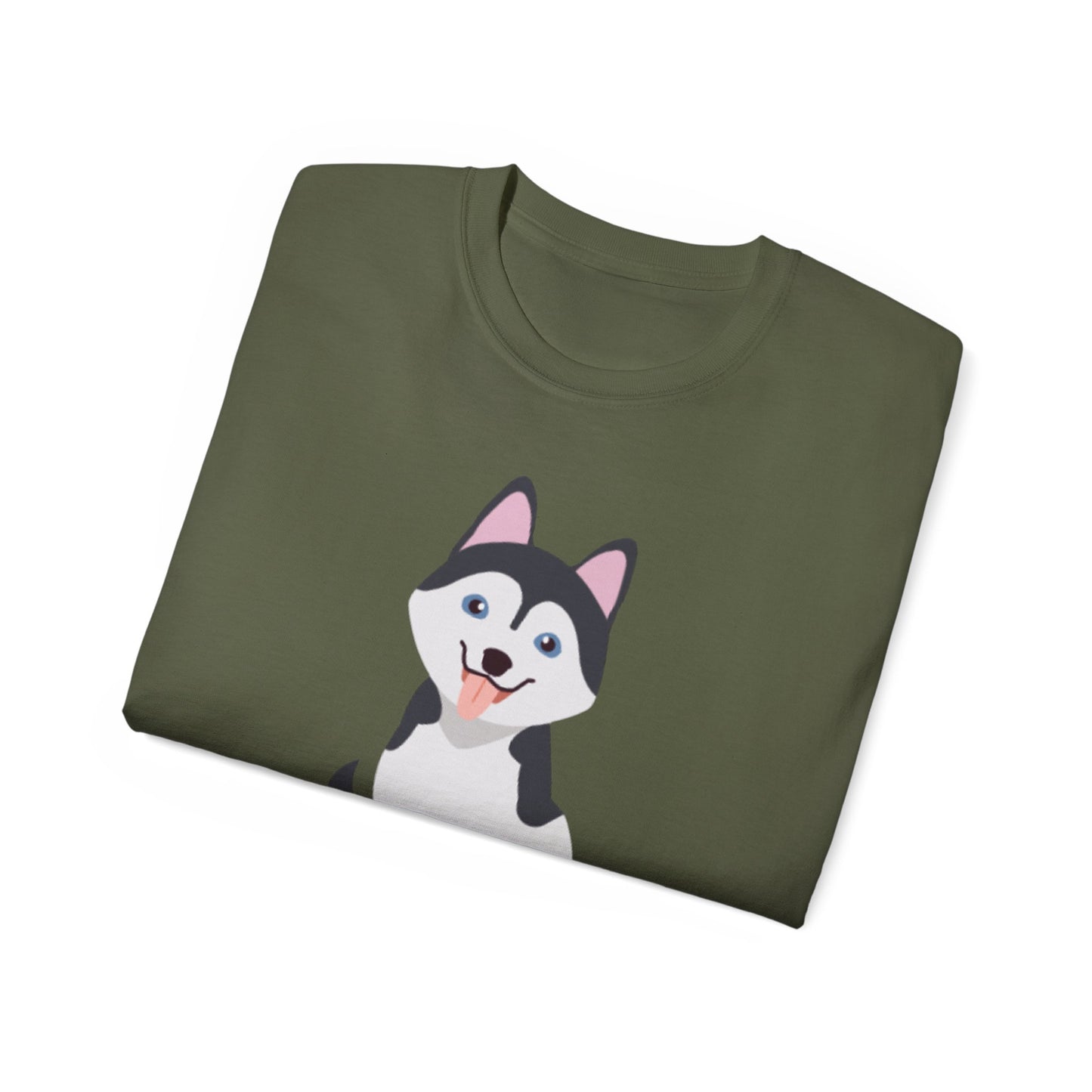 Husky Puppy Graphic Tee