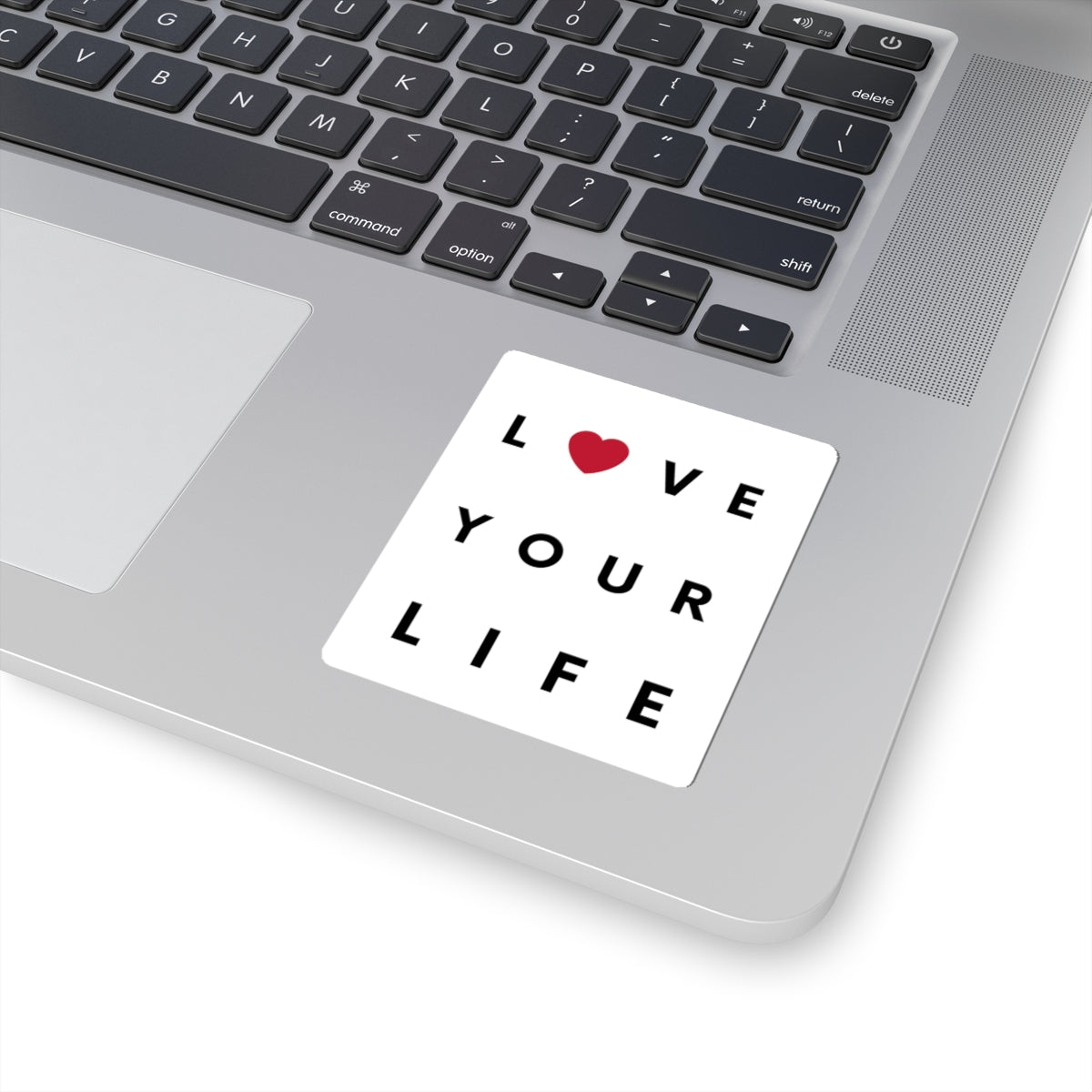 Inspirational Kiss-Cut Sticker Stickers | 'Love Your Life' | Perfect for Journals, Laptops & Decor