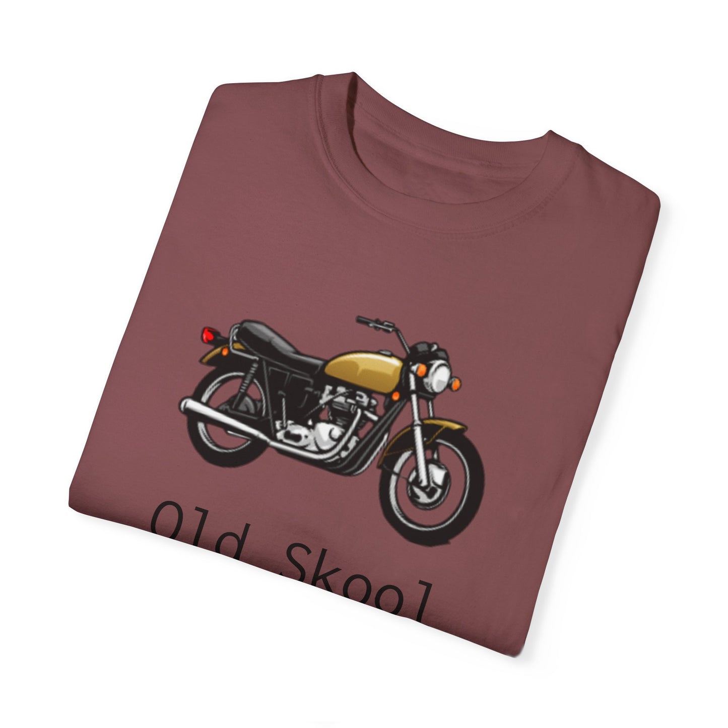 Graphic Motorcycle T-Shirt - Men's Comfort Colors Unisex Garment-Dyed Tee