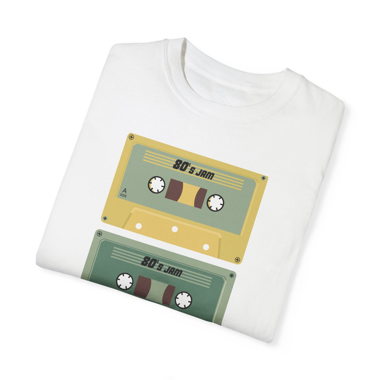 Men's Retro Cassette Garment-Dyed T-shirt