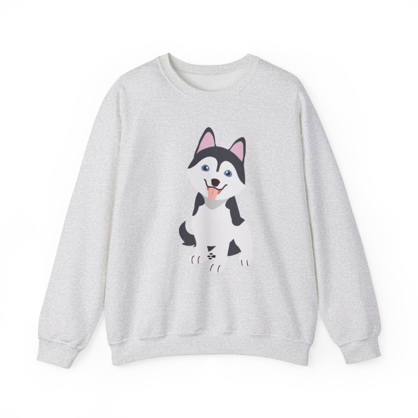 Unisex Heavy Blend™ Crewneck Sweatshirt - Husky Puppy