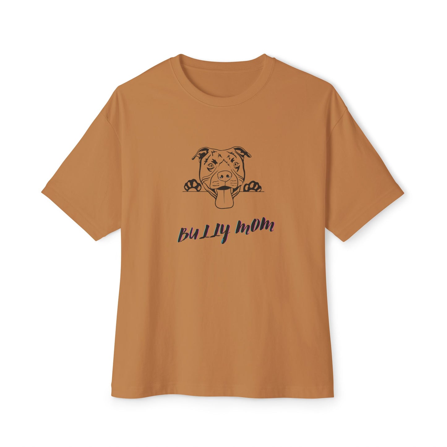 Women's Soft T-Shirt Graphic Bully Mom Design