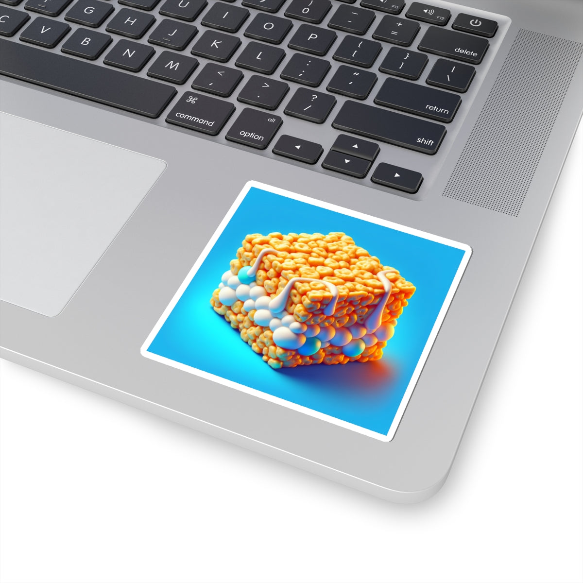 Whimsical Cereal Kiss-Cut Sticker Stickers - Fun, Colorful Decals for Your Laptop & More!