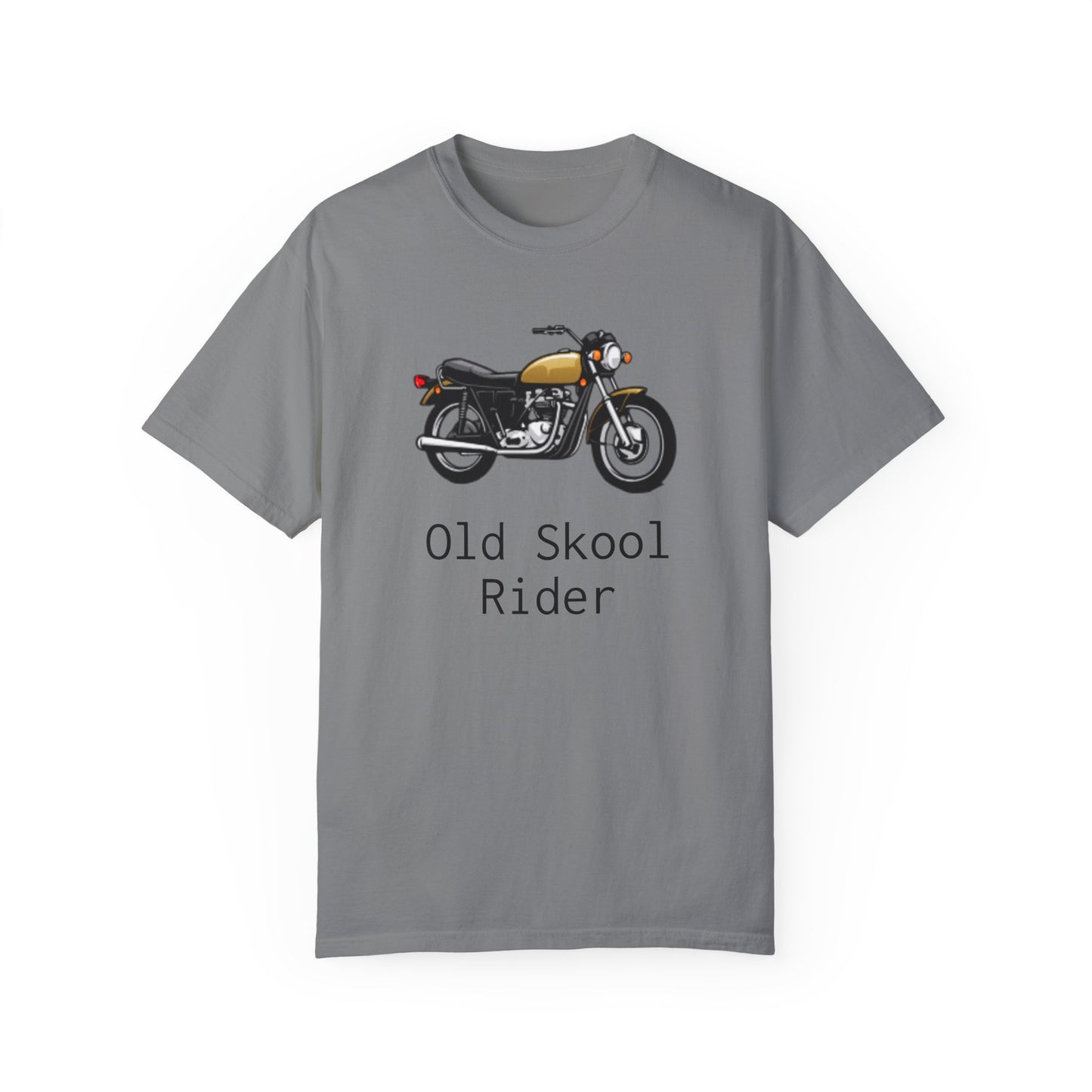 Graphic Motorcycle T-Shirt - Men's Comfort Colors Unisex Garment-Dyed Tee