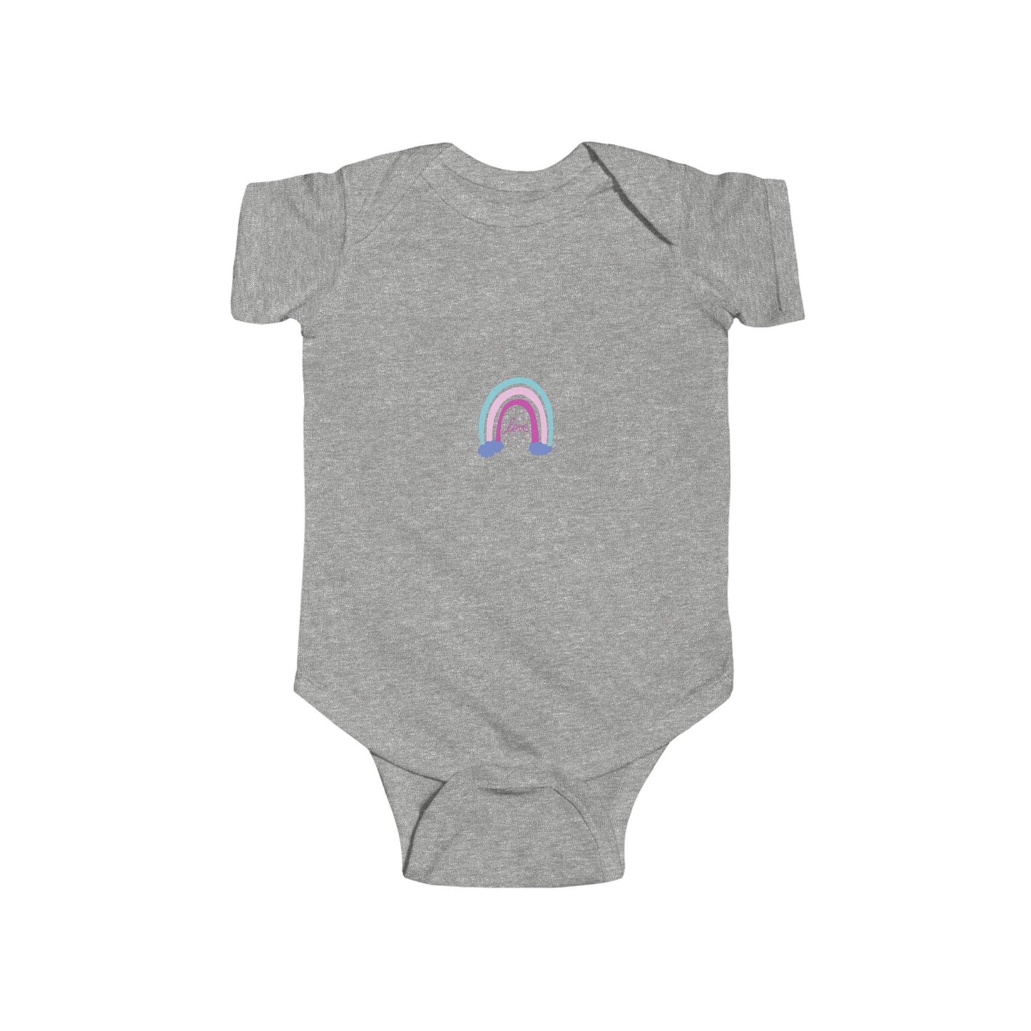 Infant/Baby Rainbow Fine Jersy Bodysuit/Onesie