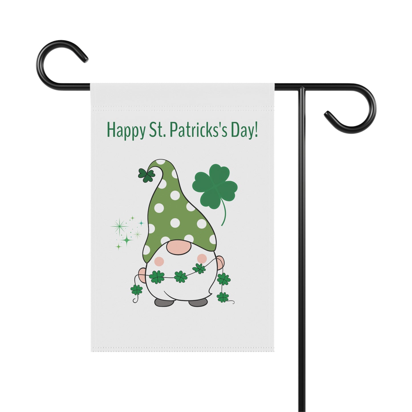 Garden & House Banner Happy St. Patrick's Day Knome!