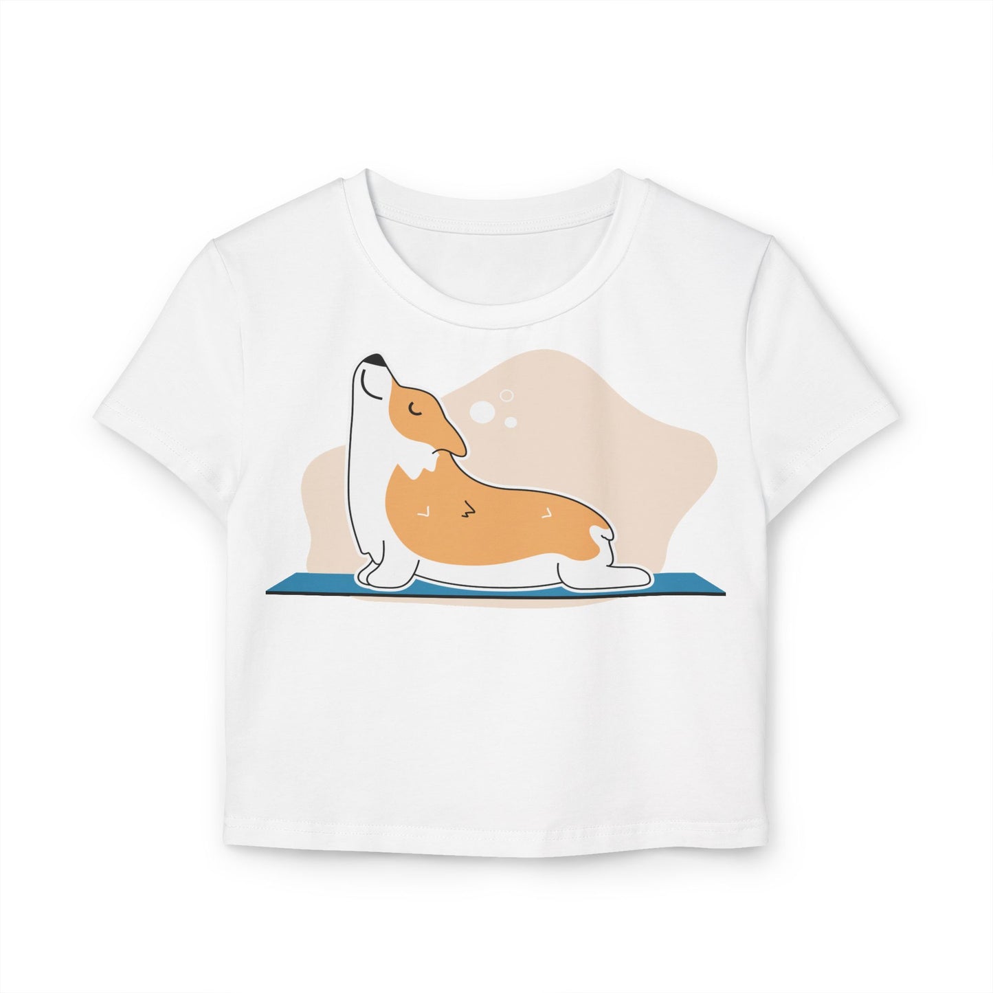 Yoga Corgi Baby Tee