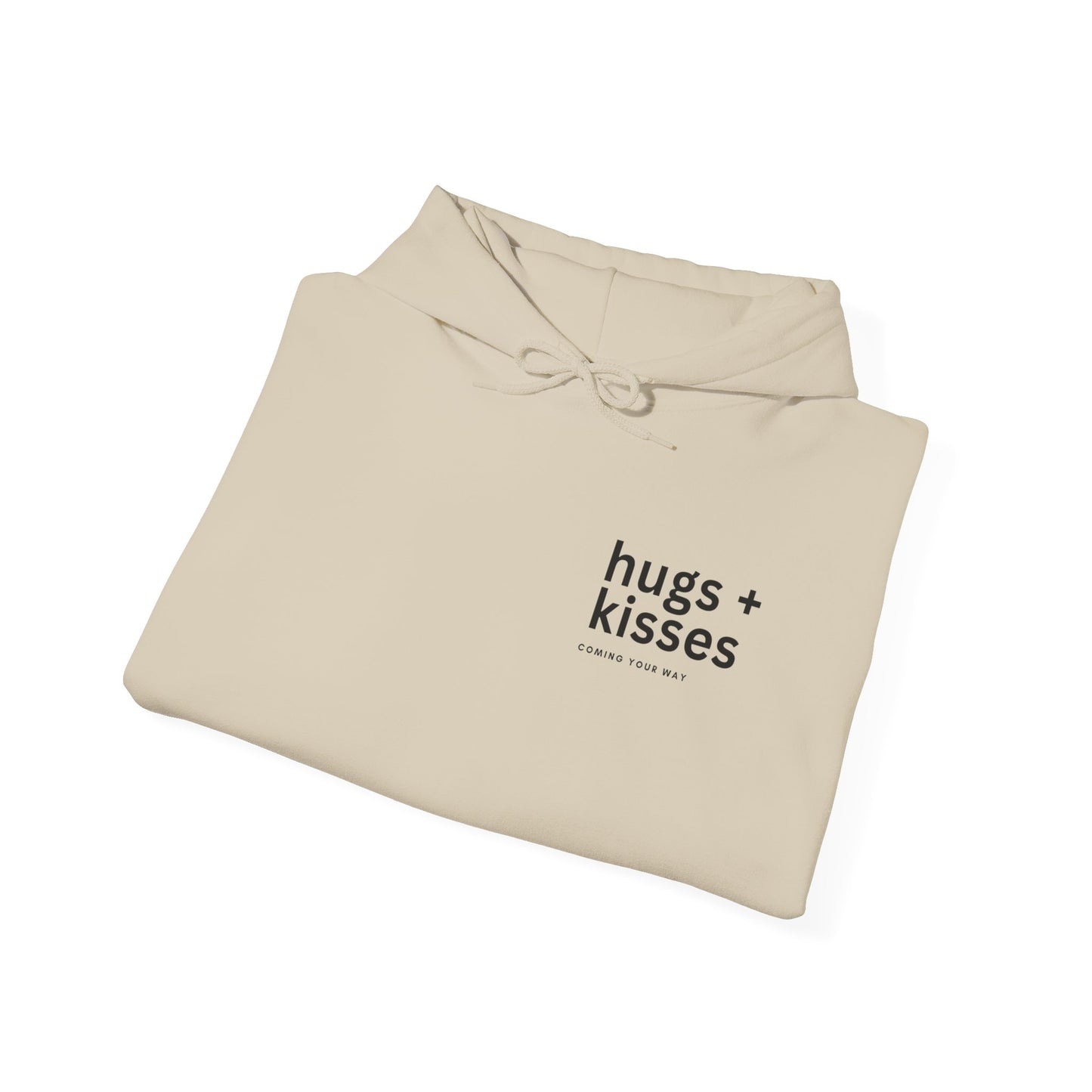 Women's/Unisex Heavy Blend™ Hooded Sweatshirt "Hugs and Kisses" Design