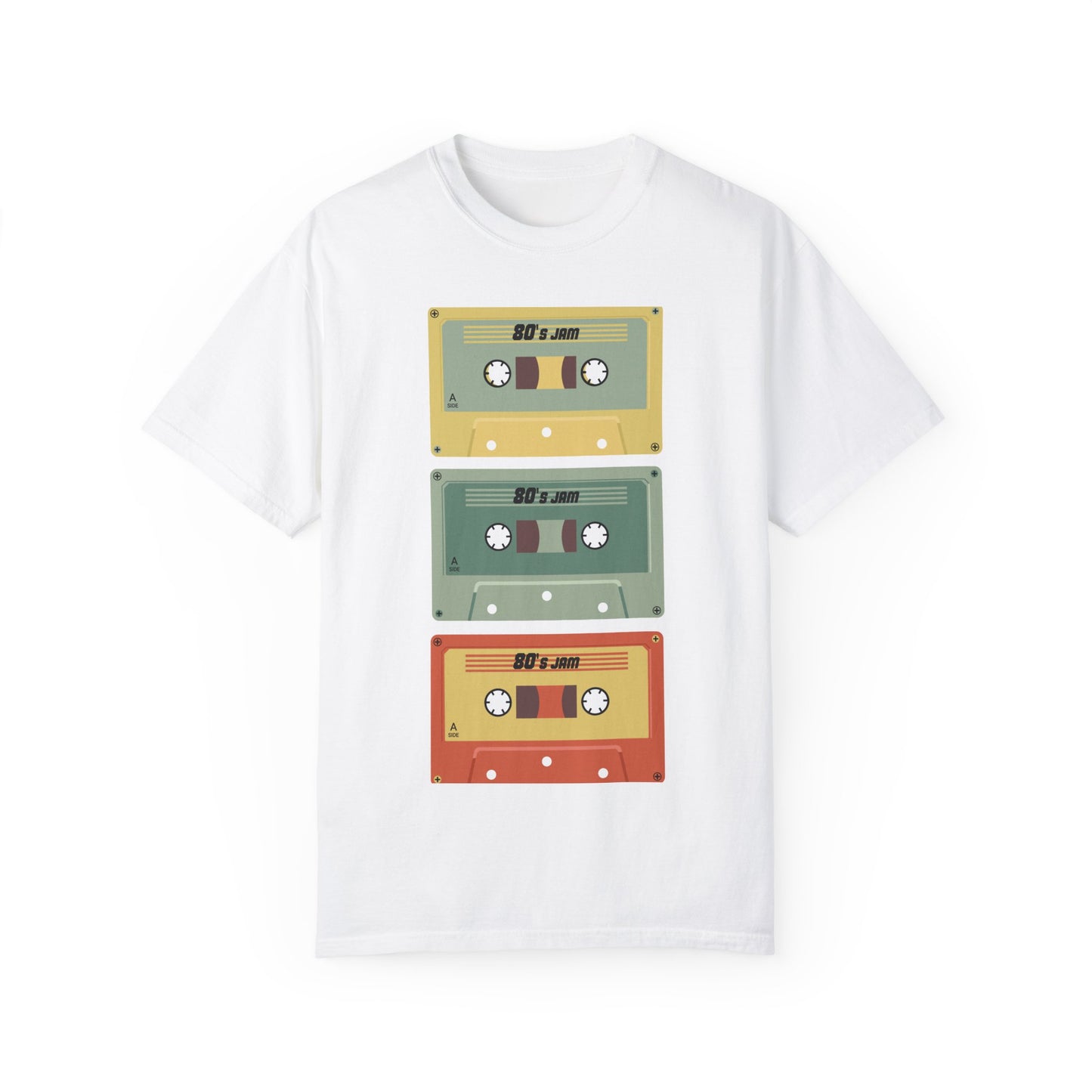 Men's Retro Cassette Garment-Dyed T-shirt