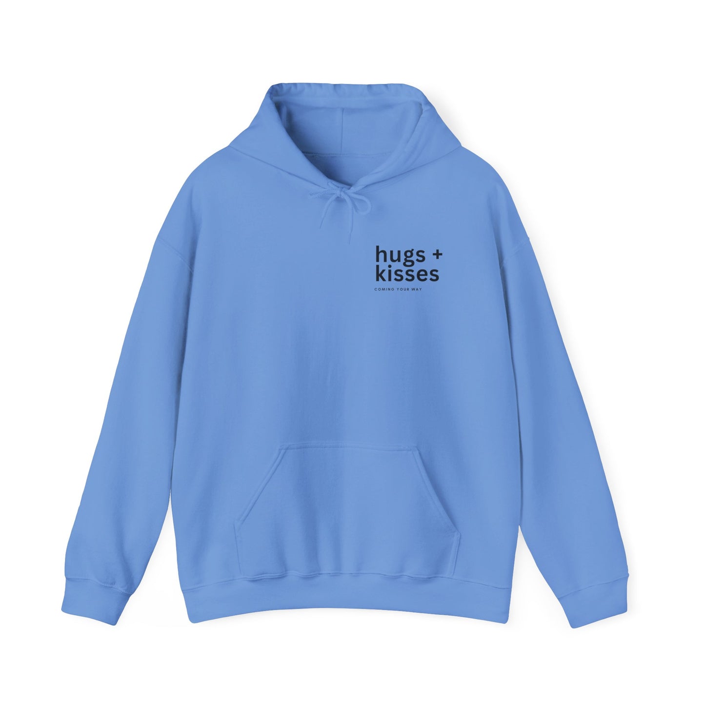 Women's/Unisex Heavy Blend™ Hooded Sweatshirt "Hugs and Kisses" Design