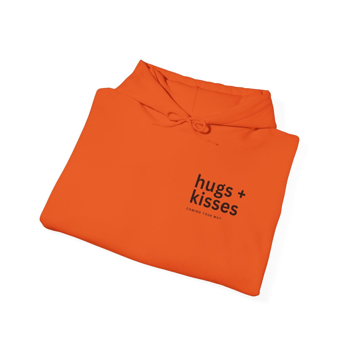 Women's/Unisex Heavy Blend™ Hooded Sweatshirt "Hugs and Kisses" Design