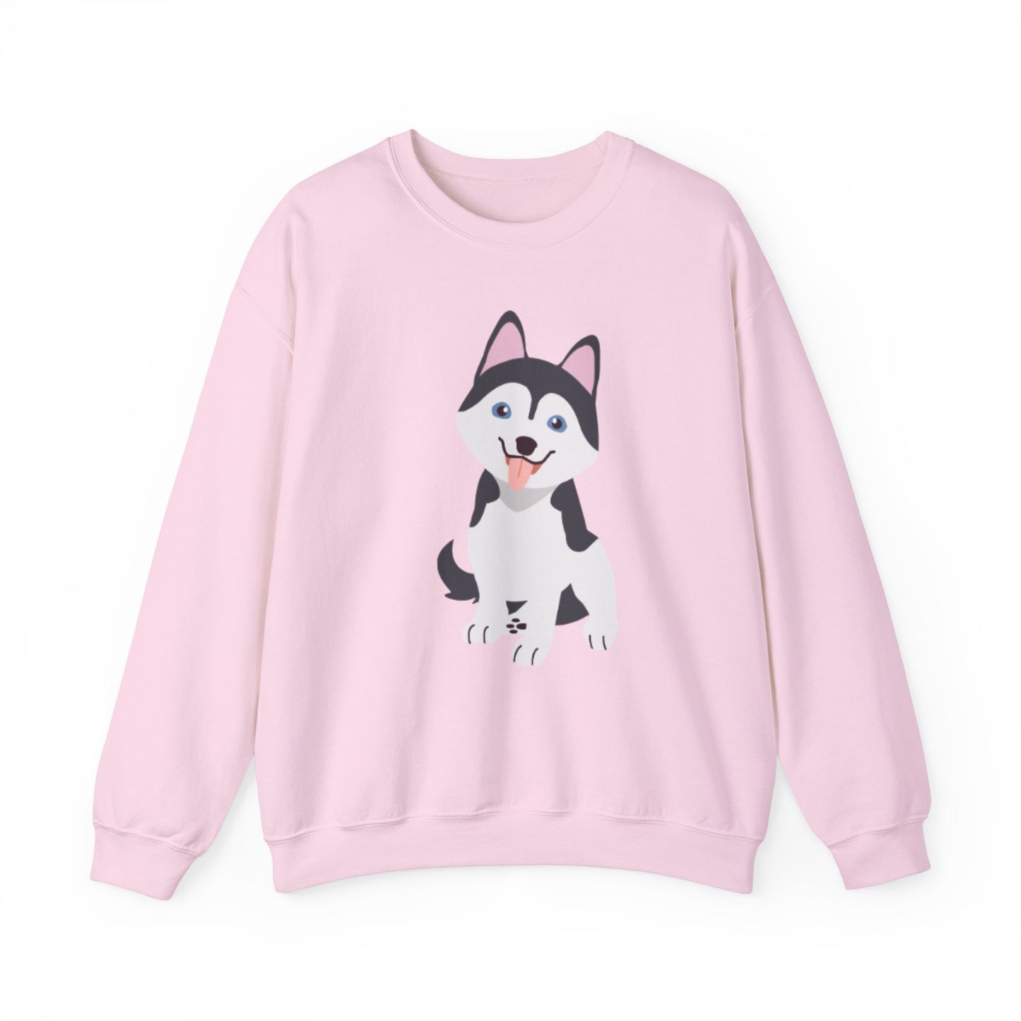 Unisex Heavy Blend™ Crewneck Sweatshirt - Husky Puppy