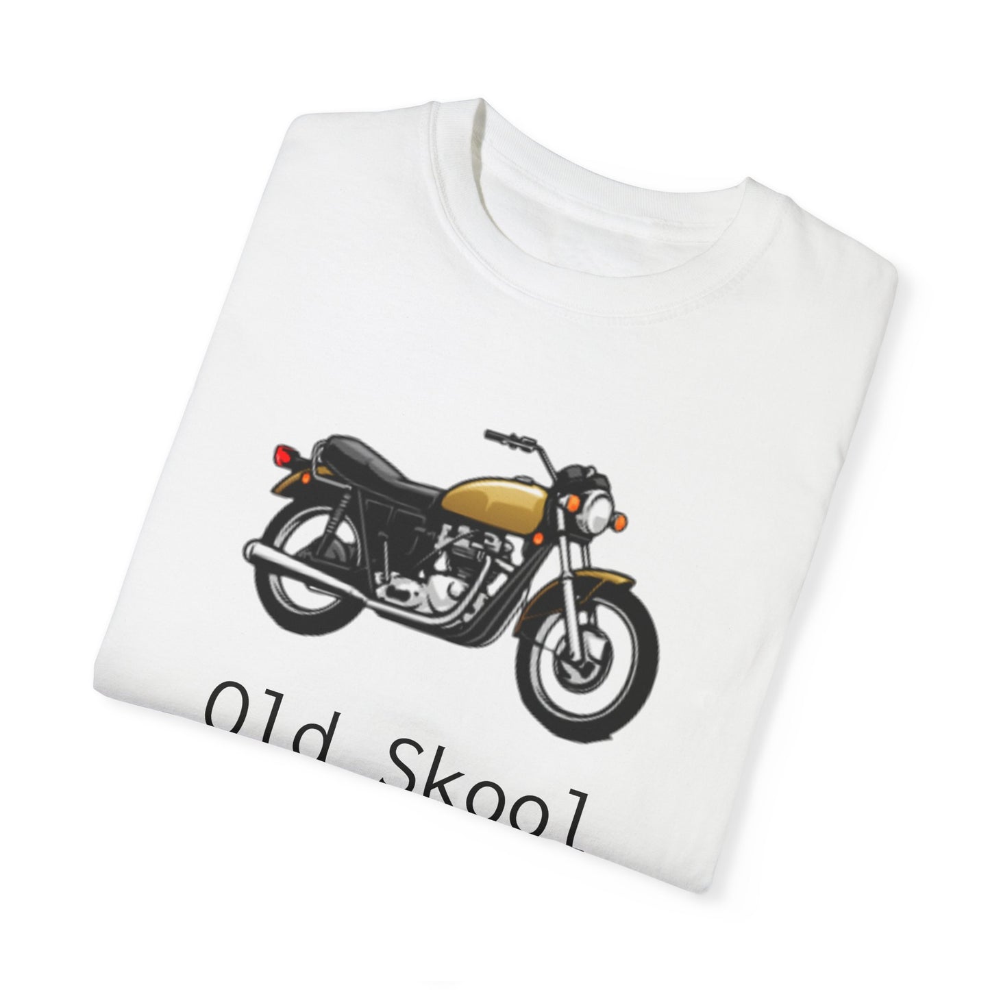 Graphic Motorcycle T-Shirt - Men's Comfort Colors Unisex Garment-Dyed Tee