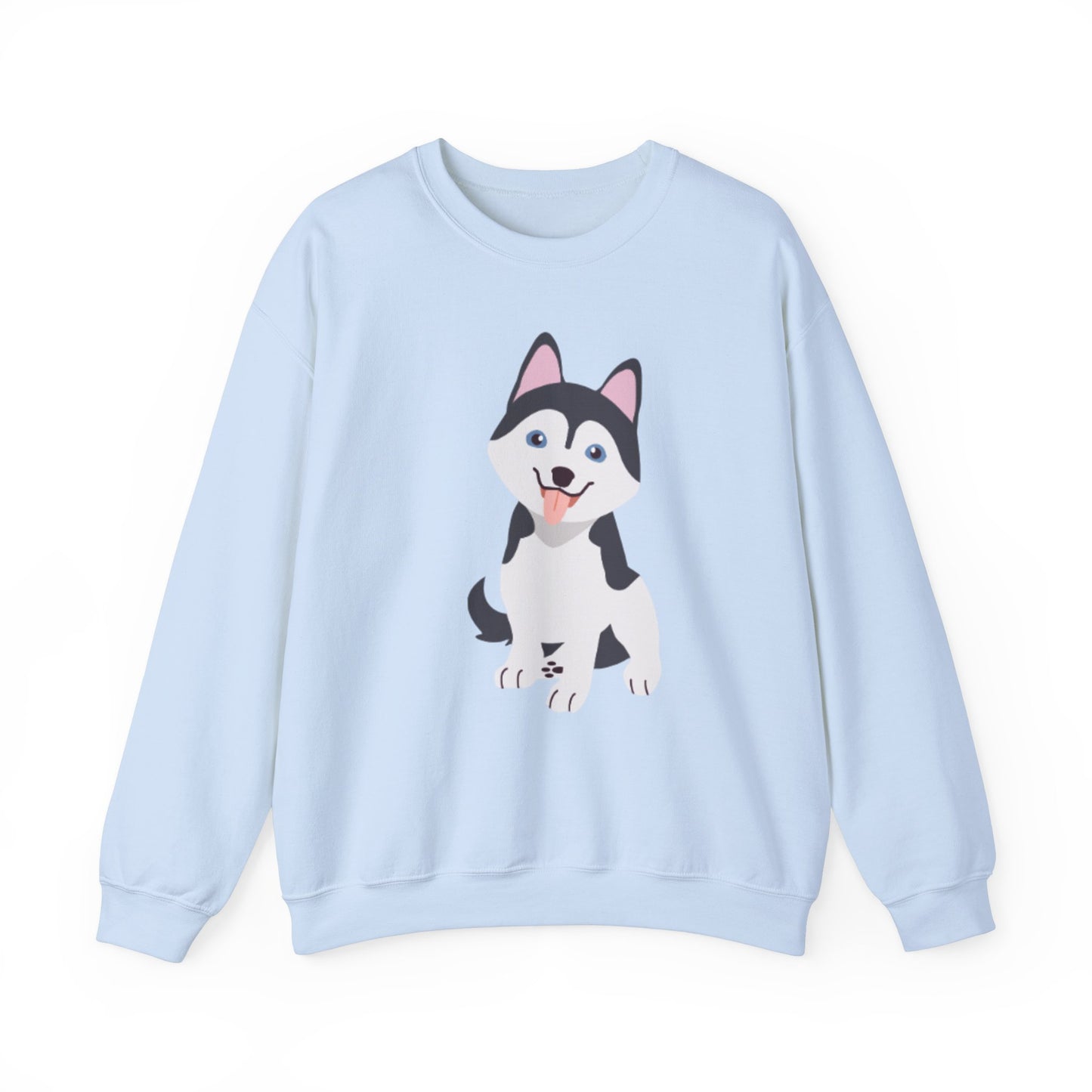 Unisex Heavy Blend™ Crewneck Sweatshirt - Husky Puppy