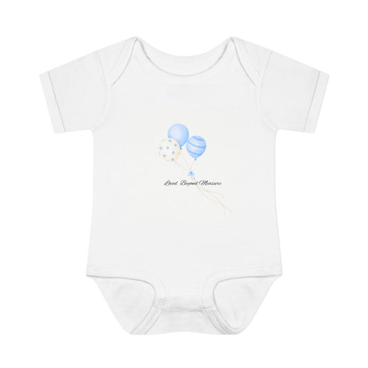 Baby Bodysuit Infant Boy Balloons Ring-Spun Cotton Soft Onesie