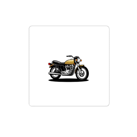 Classic Motorcycle Kiss-Cut Sticker Stickers for Riders | Perfect for Laptops & Gear