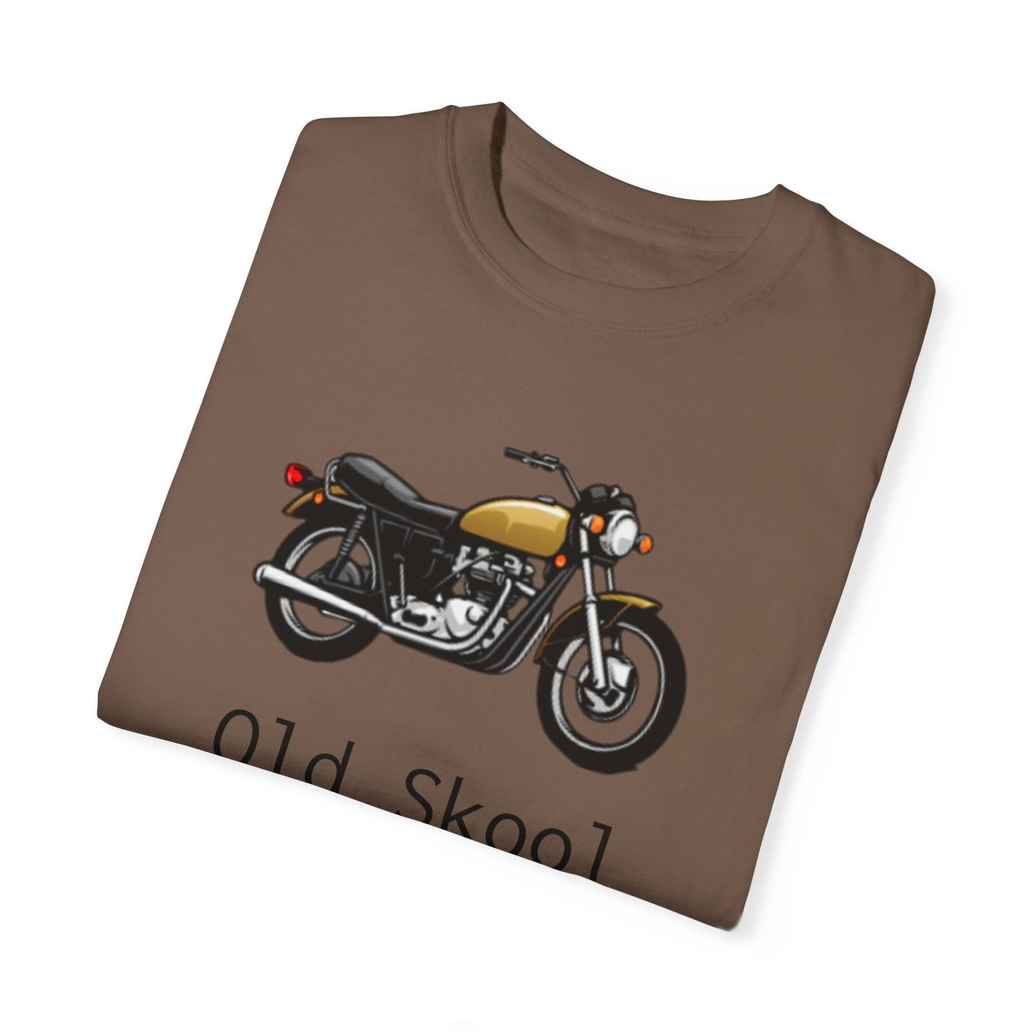 Graphic Motorcycle T-Shirt - Men's Comfort Colors Unisex Garment-Dyed Tee