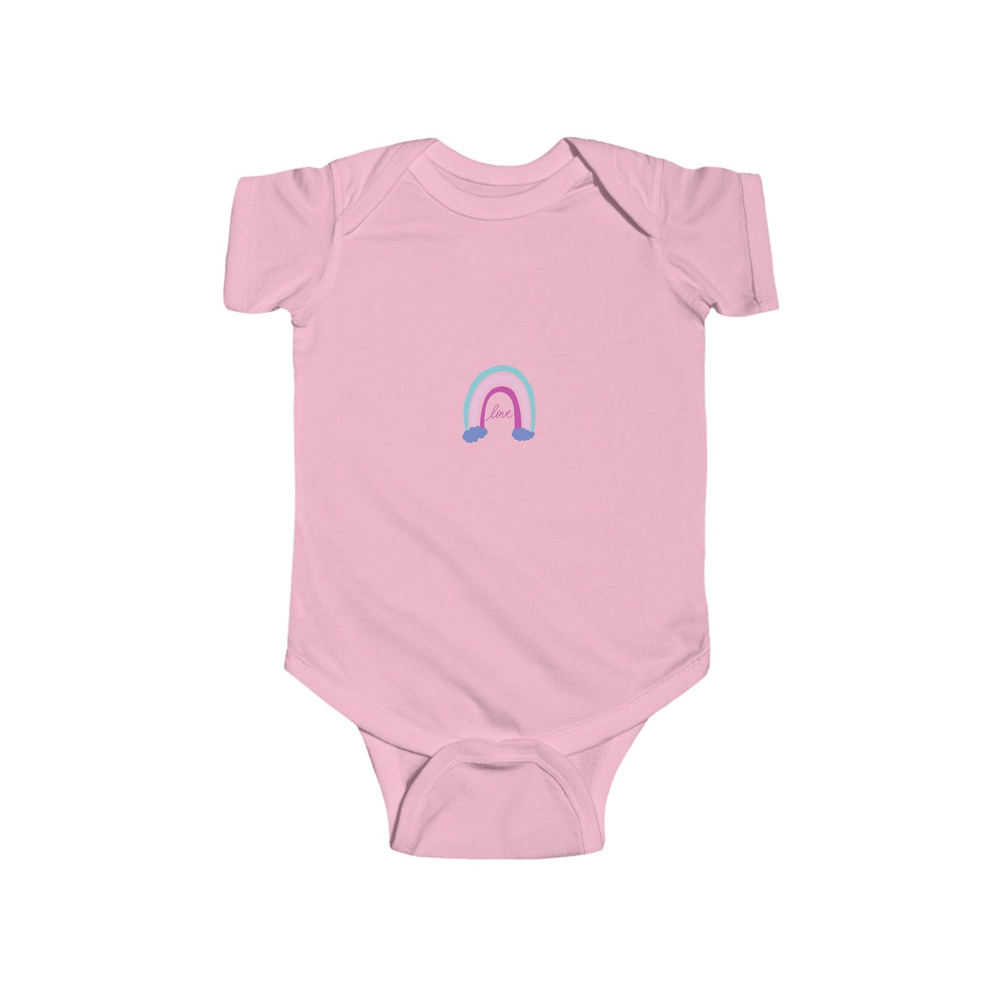 Infant/Baby Rainbow Fine Jersy Bodysuit/Onesie