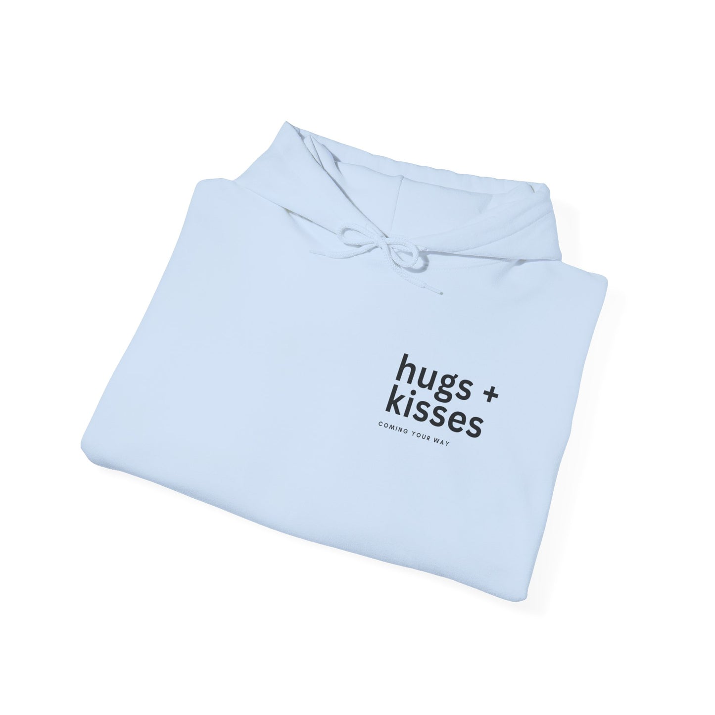 Women's/Unisex Heavy Blend™ Hooded Sweatshirt "Hugs and Kisses" Design