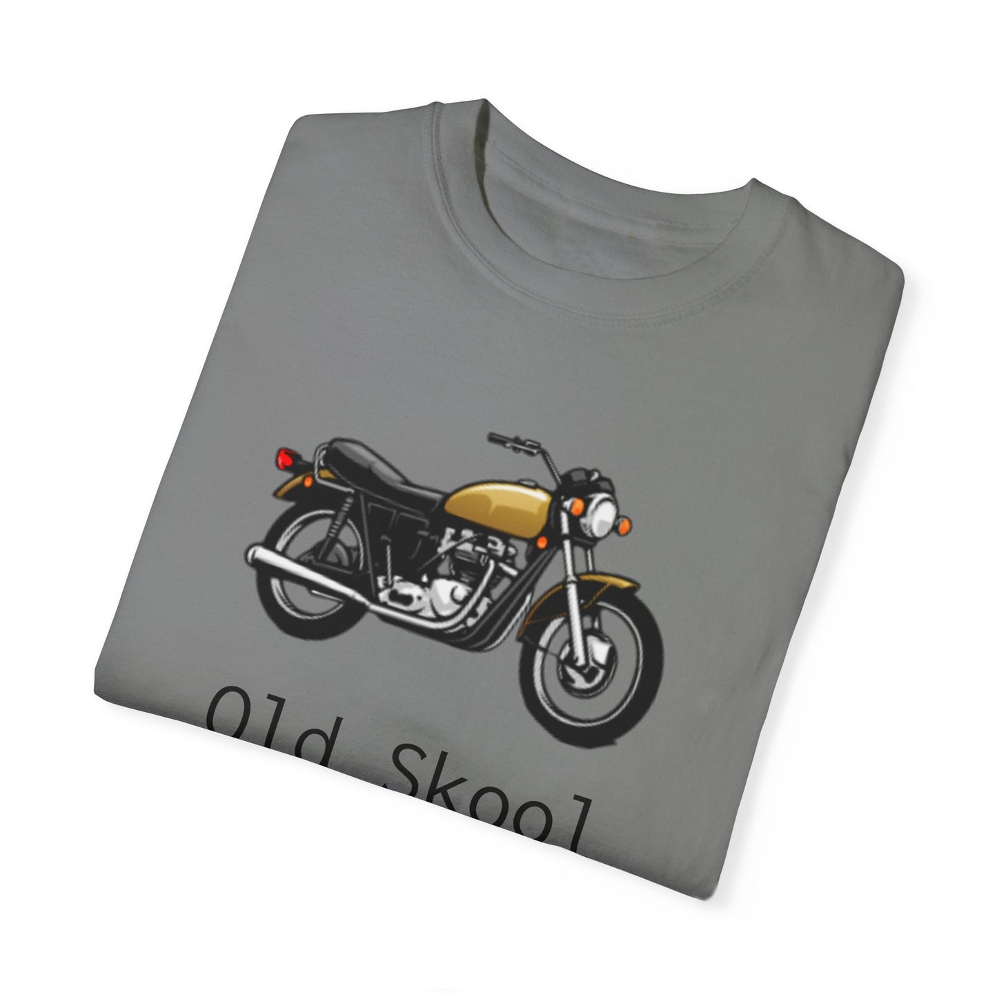 Graphic Motorcycle T-Shirt - Men's Comfort Colors Unisex Garment-Dyed Tee