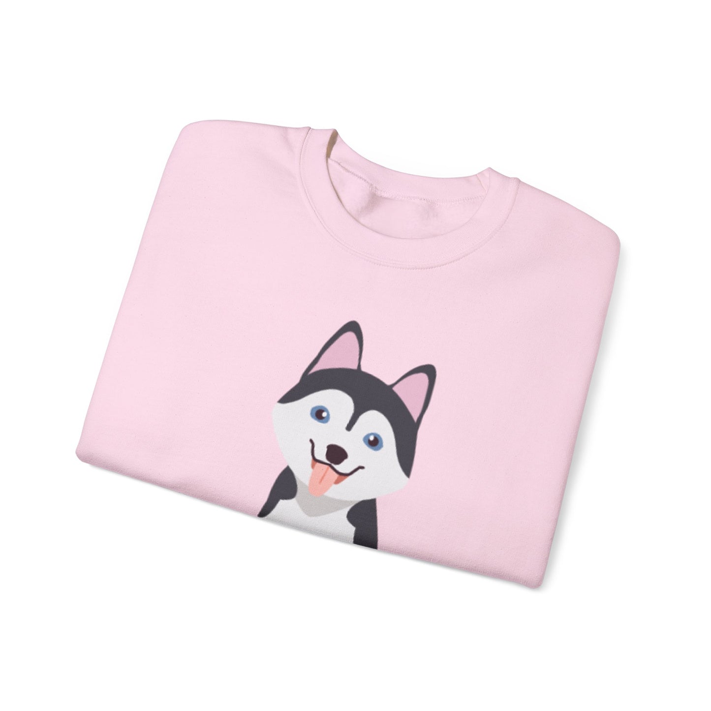 Unisex Heavy Blend™ Crewneck Sweatshirt - Husky Puppy