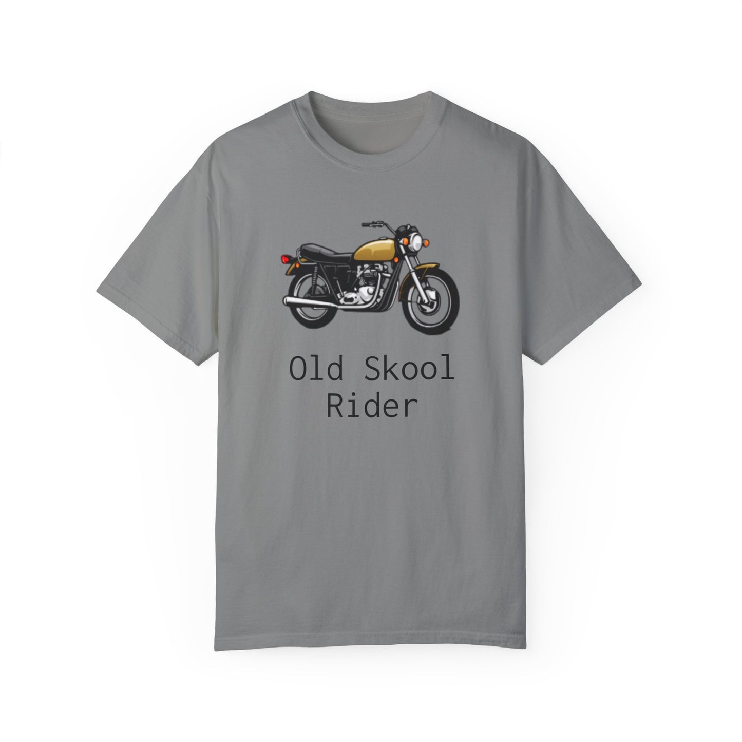 Graphic Motorcycle T-Shirt - Men's Comfort Colors Unisex Garment-Dyed Tee