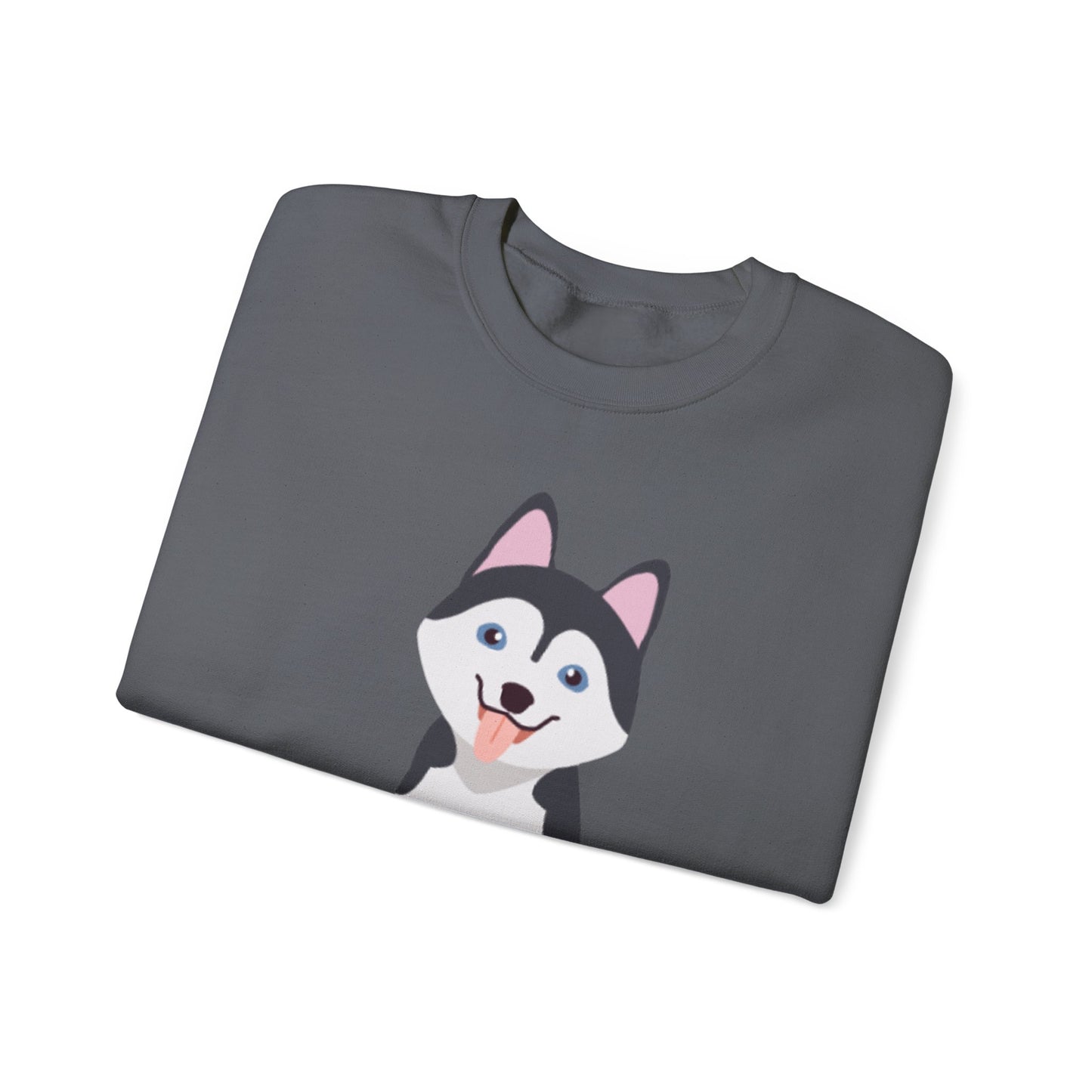 Unisex Heavy Blend™ Crewneck Sweatshirt - Husky Puppy