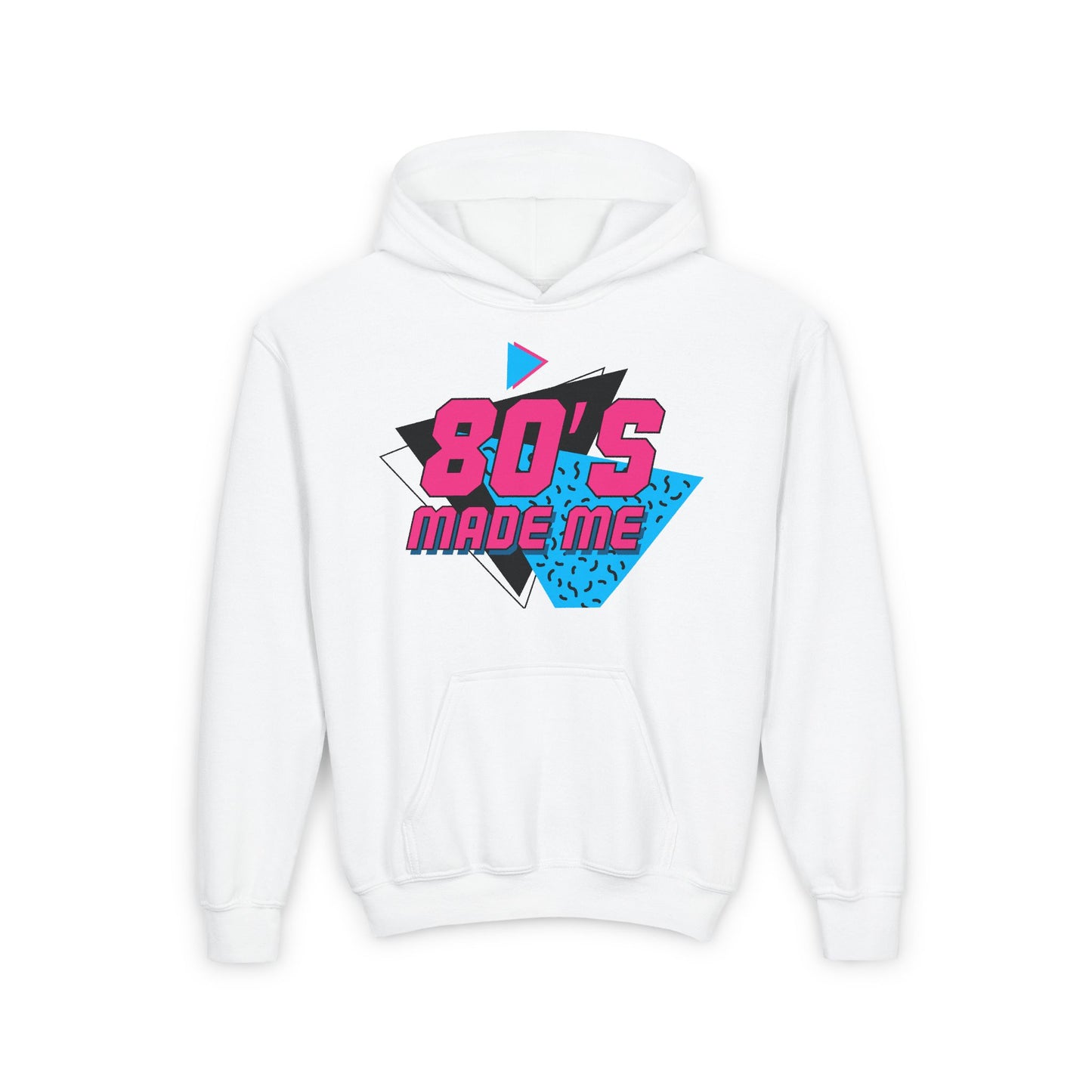 80's Made Me Youth Hoodie - Retro Stylish Sweatshirt for Kids